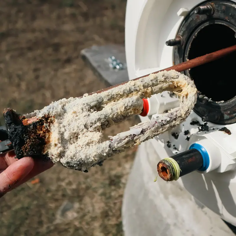 Hotwater heater damage