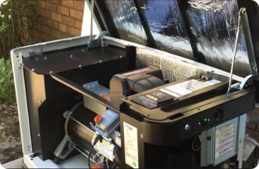 Generac Generator Open